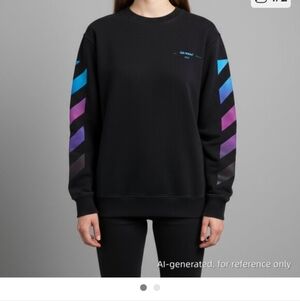 Off-White Authentic Black Sweatshirt